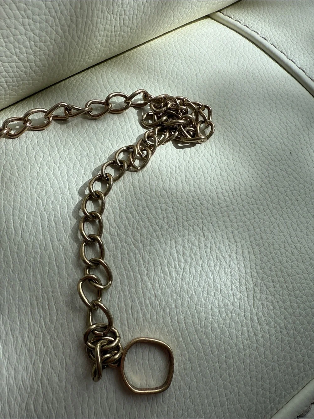 Chico's‎ Gold-Tone Concentric Link Belt